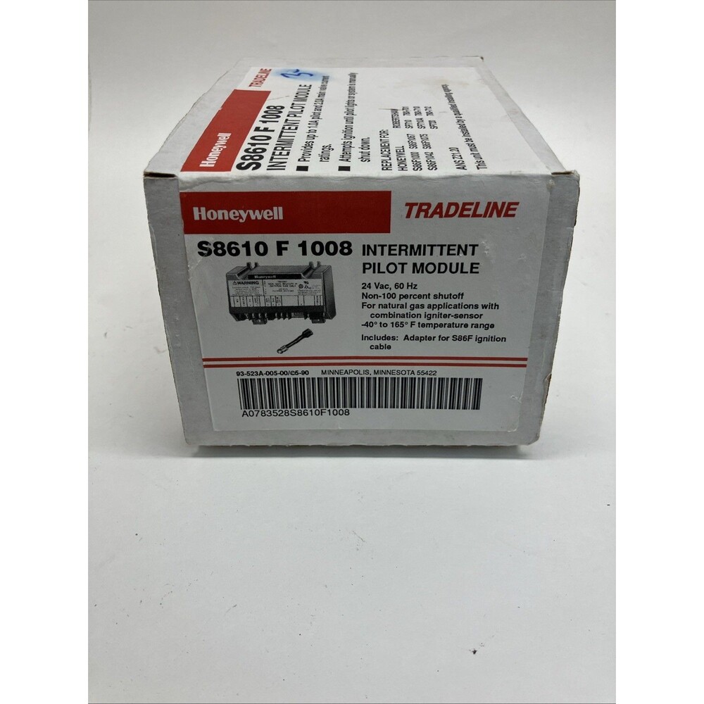 Honeywell S8610F1008 Intermittent Pilot Module 24 Vac Furnace Ignition Control